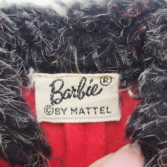 Vintage 60’s Barbie It's Cold Outside #819 Red 1964 RARE - Picture 5 of 7